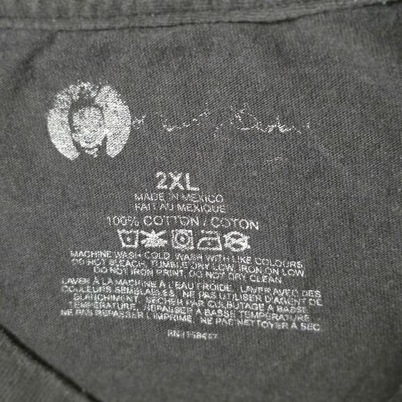 VTG Style ODB Ol' Dirty Bastard Wu-Tang Clan Graphic T-Shirt Black Men's 2XL - Picture 3 of 11